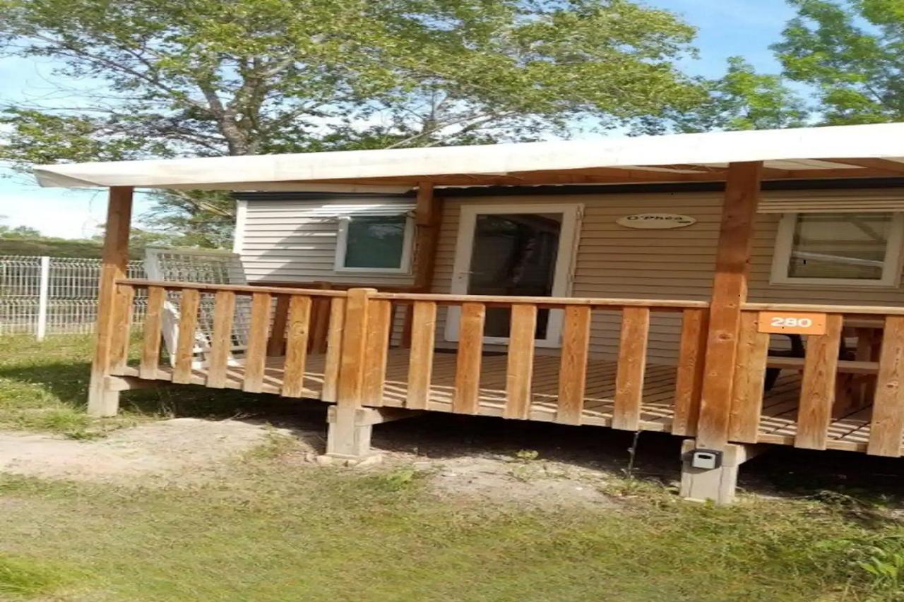 La Roque D'Antheron - Mobile-Home - 6 Pers - 3 Ch - Piscine 外观 照片